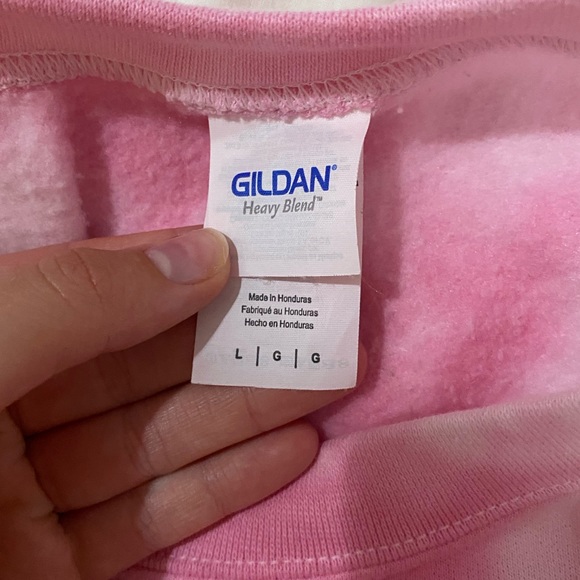 Light Pink Tie Dye Crewneck - Picture 4 of 5